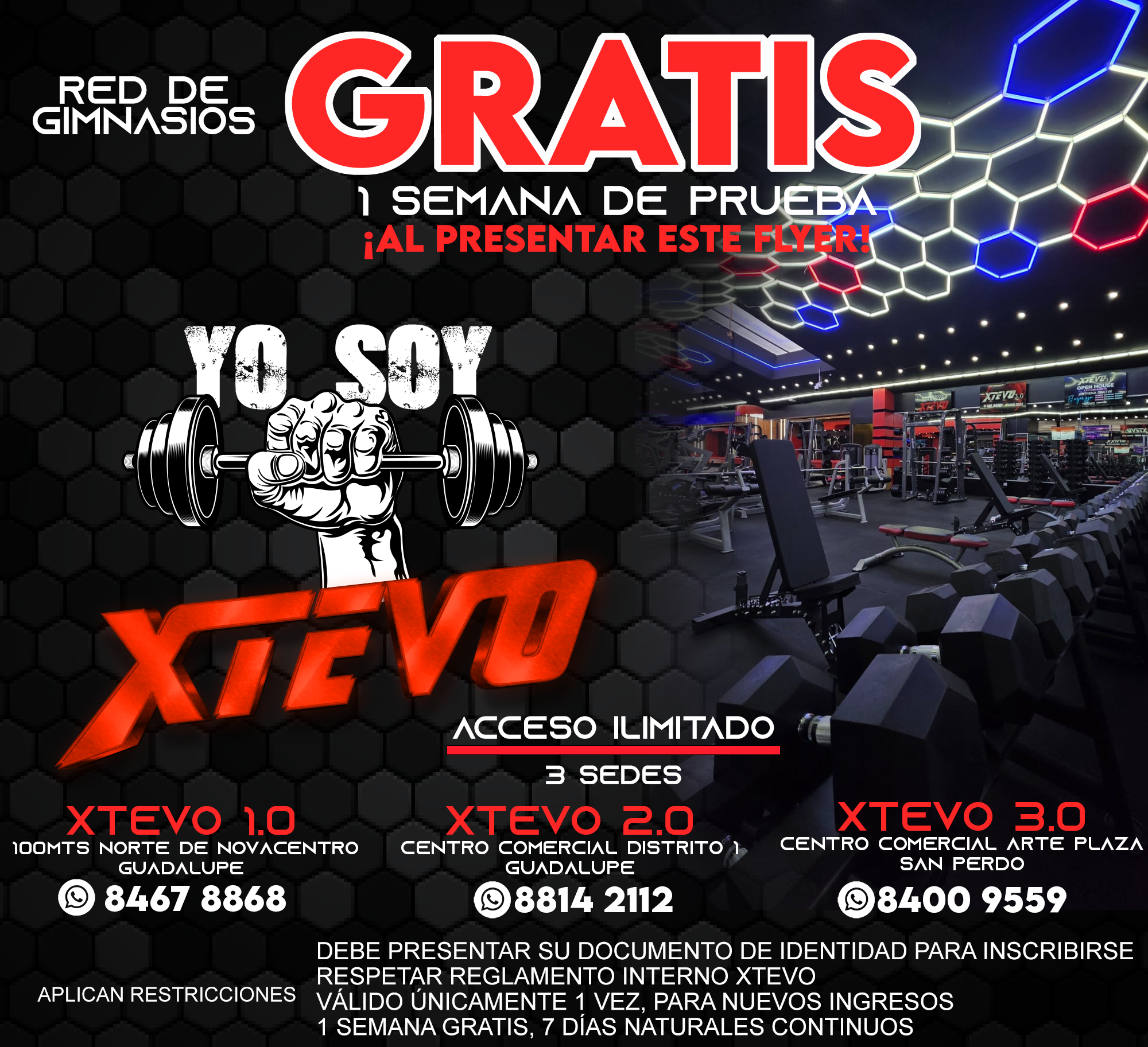 Mes Gratis XTEVO